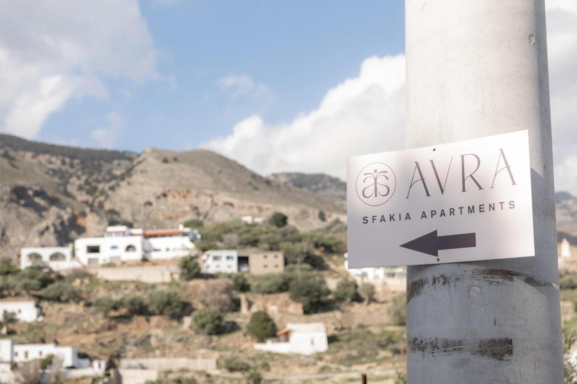 Avra Sfakia Apartments Khóra Sfakíon Exteriér fotografie